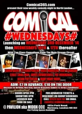COMICAL WEDNESDAYS - comedy show
