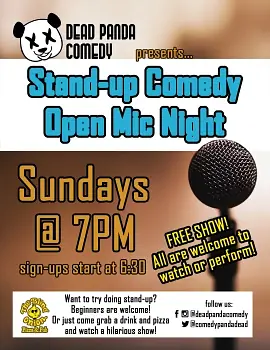 Dead Panda Comedy Open Mic - comedy show