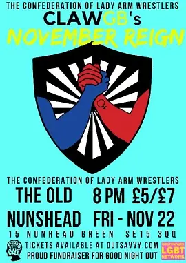 CLAW: The Confederation of Lady Arm Wrestling - comedy show