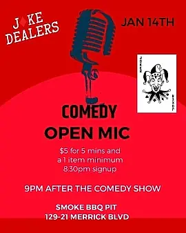 Joke Dealers Open Mic