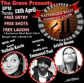 Battersea buzz comedy 