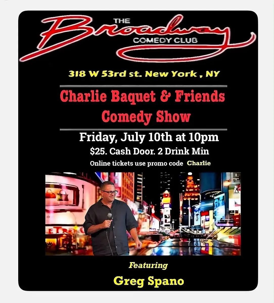 Charlie Baquet and friends 