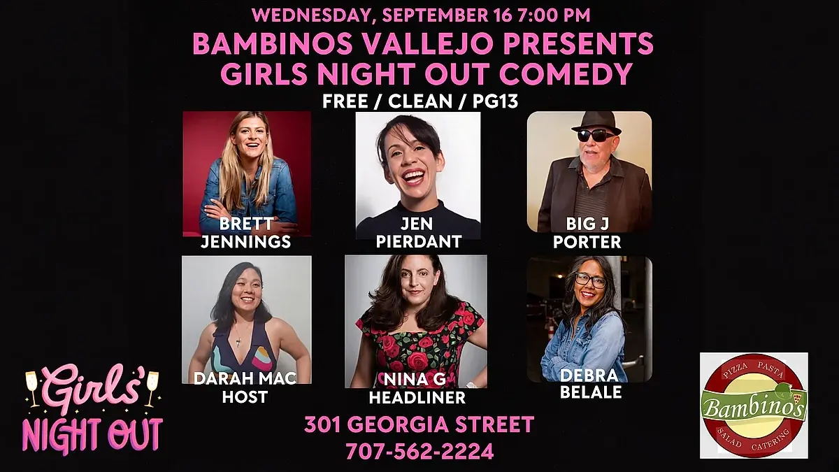 Bambino's Vallejo Clean Comedy Showcase