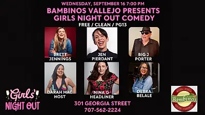 Bambino's Vallejo Clean Comedy Showcase