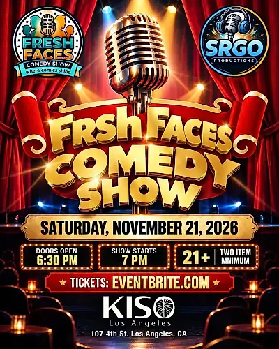Fresh faces comedy show