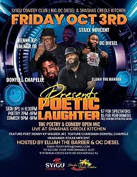 Poetic Laughter - comedy show