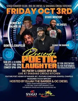 Poetic Laughter - comedy show