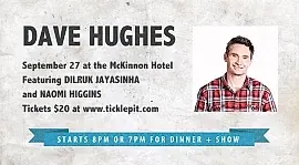 Dave Hughes at the McKinnon Hotel - September 27