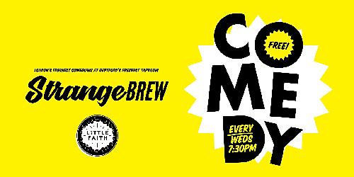 Strange Brew Comedy Night 27 Nov - comedy show