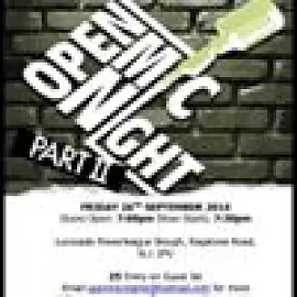 Open Mic Nights Part II - comedy show