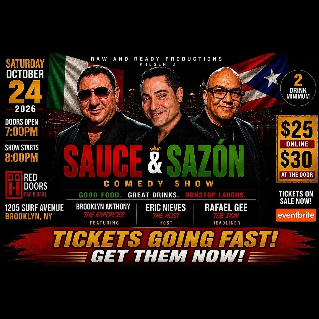 SAUCE AND SAZON COMEDY SHOW 