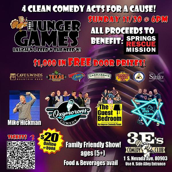 Hunger Games-Feed'n the Need'n Comedy Show - comedy show