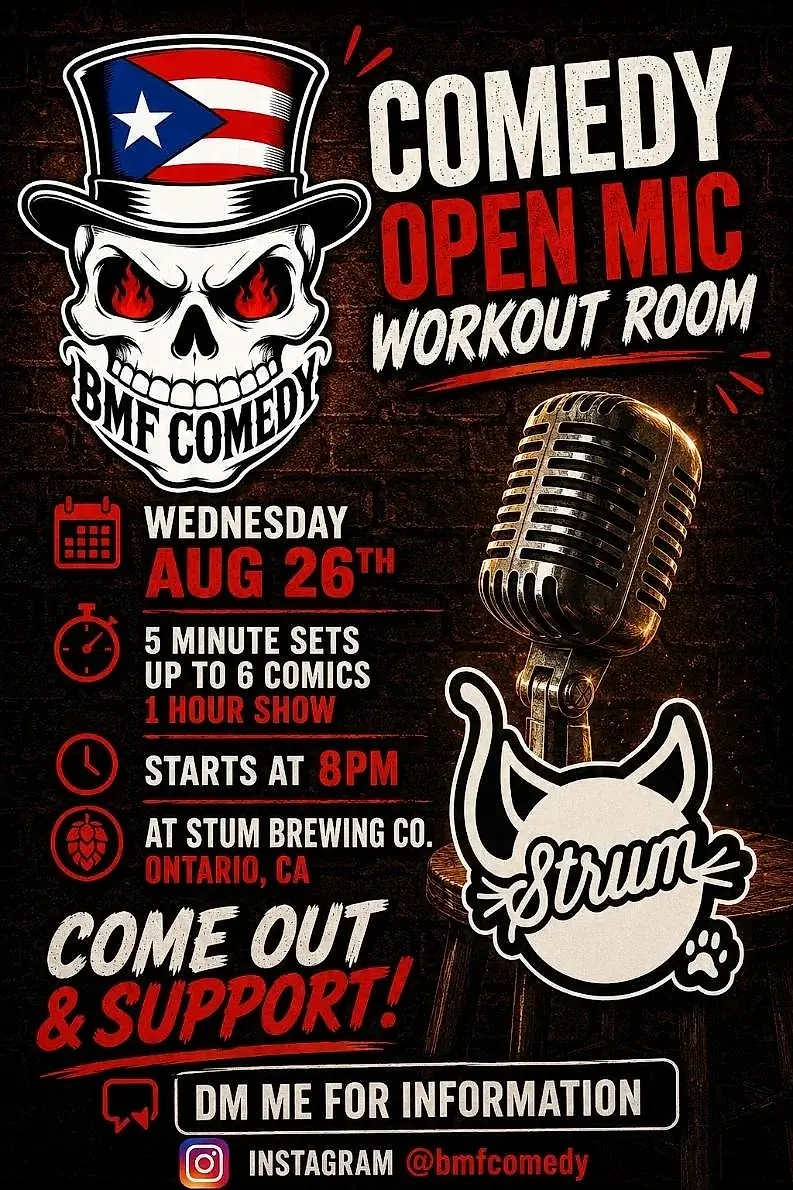 Open Mic Comedy Night / Workout Room 