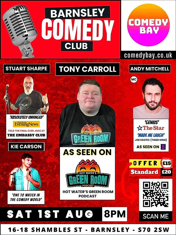 Barnsley Comedy Club - comedy show