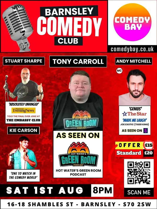 Barnsley Comedy Club - comedy show