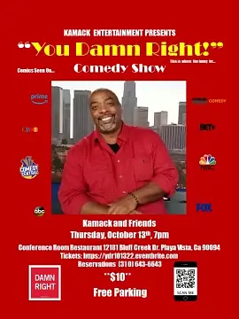 "You Damn Right!" Comedy Show - comedy show