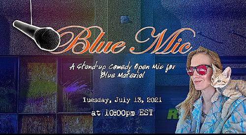 RAMPANTLY's Blue Mic [Zoom Show] - comedy show