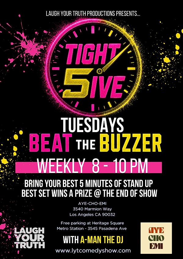 Tight 5IVE Tuesdays - comedy show