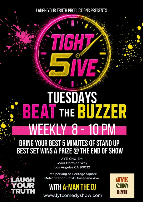Tight 5IVE Tuesdays - comedy show