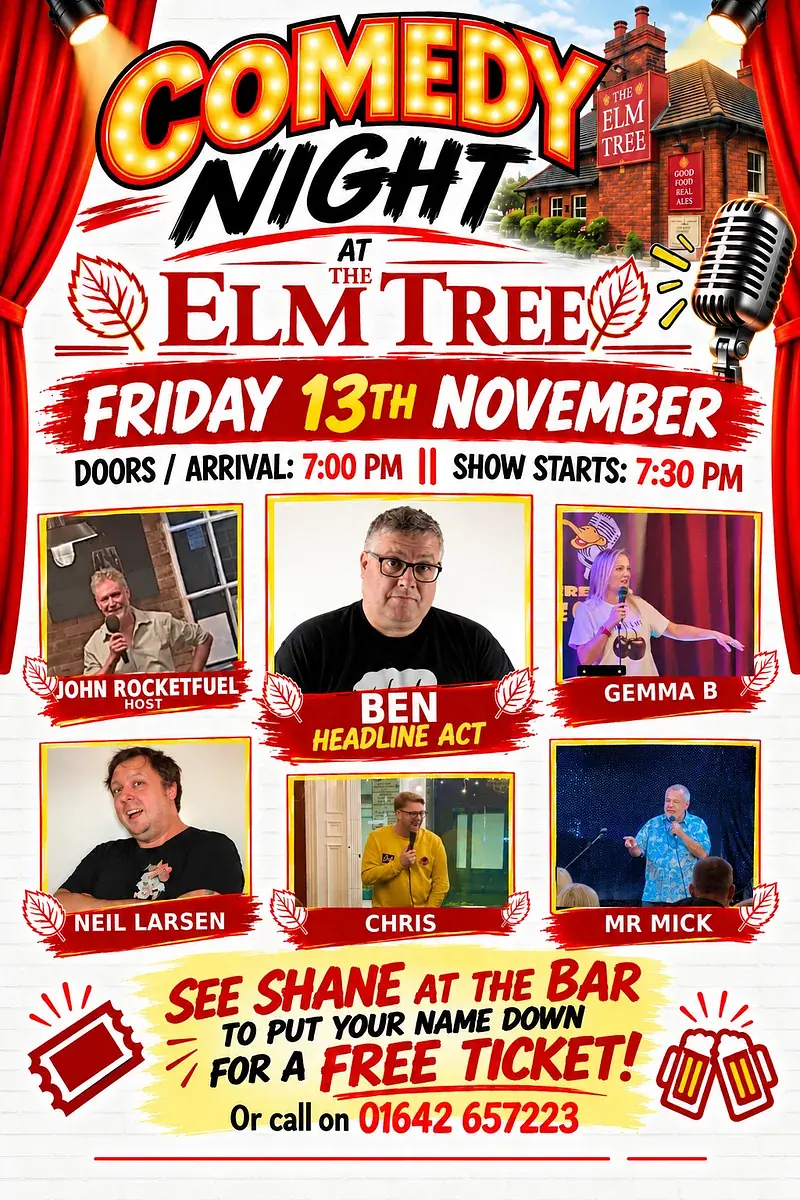 Comedy Night at the Elm Tree Pub