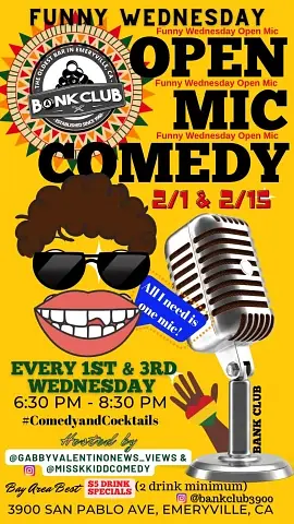 Funny Wednesday Open Mic - comedy show
