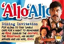 Allo Allo Dinner Show 18/07/2026