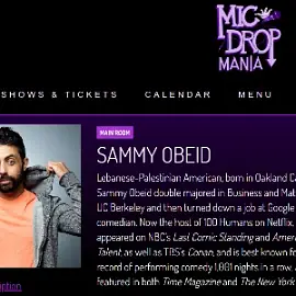 Sammy Obeid National Tour - comedy show