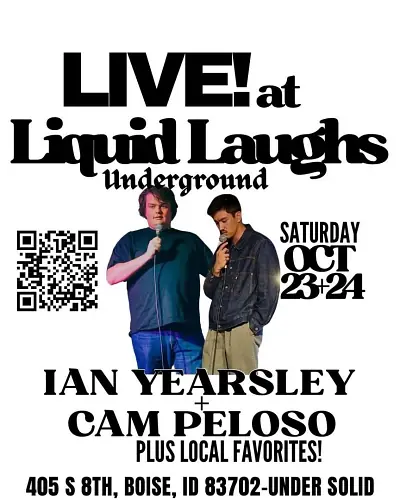 Ian Yearsley & Cam Peloso Live at Liquid Laughs Underground! Portland's Funniest Comics Literally...
