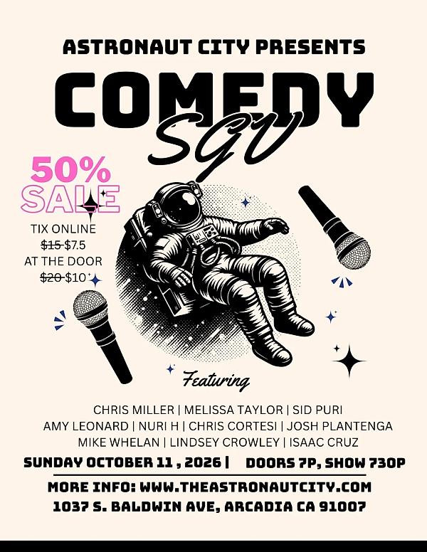 comedy SGV - comedy show