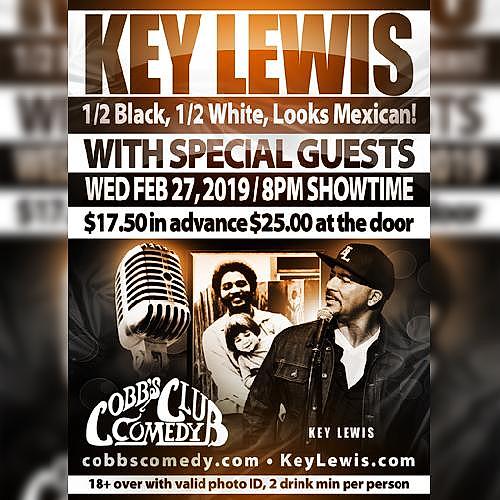 1/2 Black, 1/2 White, Looks Mexican! - comedy show