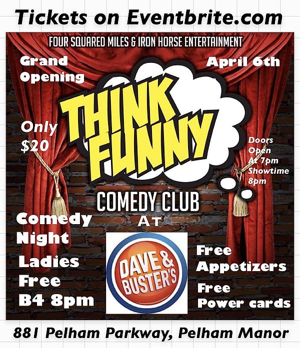 THINK FUNNY THURSDAYS - comedy show