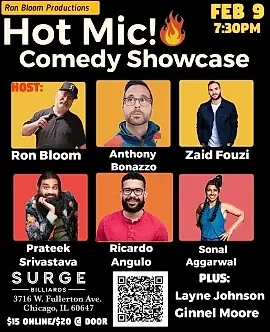 Hot Mic! Comedy Showcase
