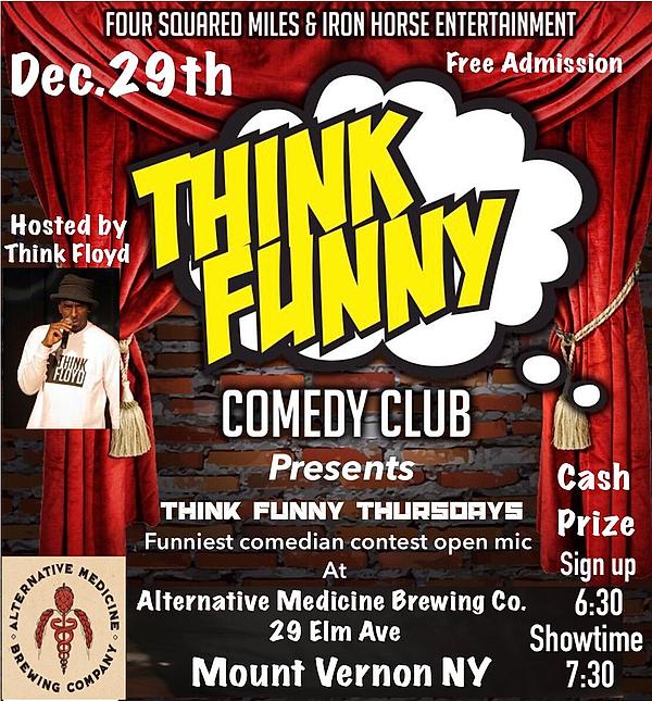 THINK FUNNY THURSDAYS - comedy show