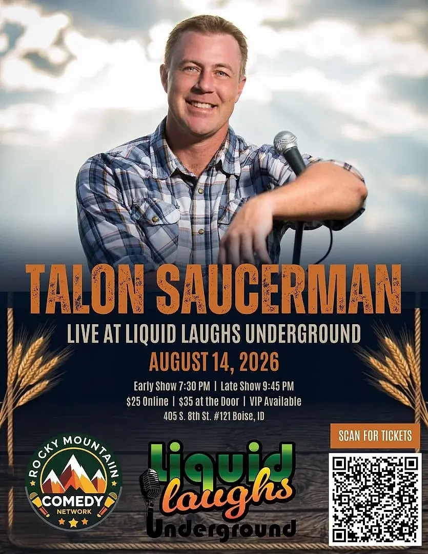 Talon Saucerman Live at Liquid Laughs Underground!