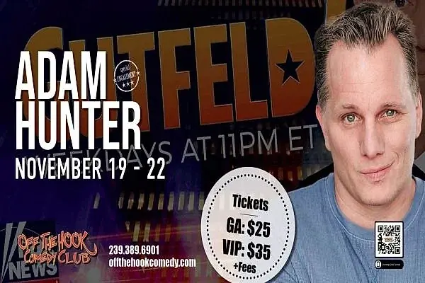 Comedian Adam Hunter Live In Naples, Florida!