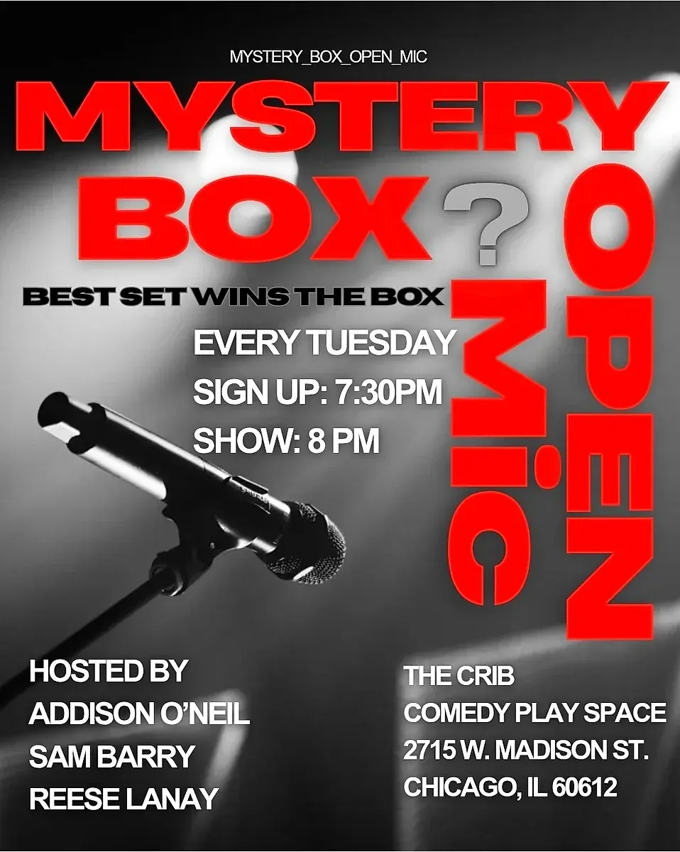 The Mystery Box Open Mic 