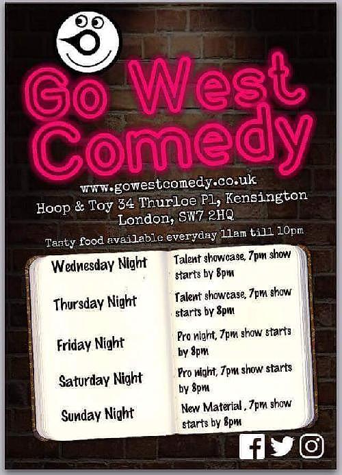 Go West Comedy - comedy show