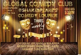 Global Comedy @Shakespeares pub