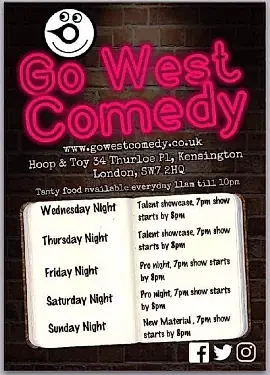 Go West Comedy 