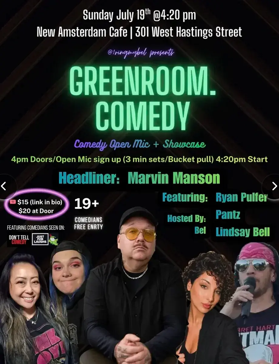 Greenroom Comedy