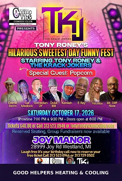 Tony Roney's Annual Sweetest Day Comedy Show
