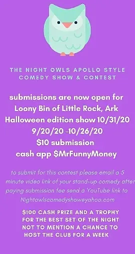 The Night Owls Apollo style Comedy contest