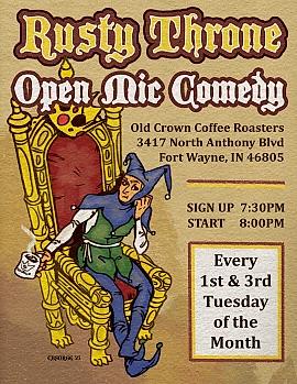 Rusty Throne Open Mic Comedy - comedy show