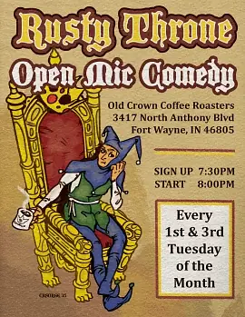 Rusty Throne Open Mic Comedy - comedy show