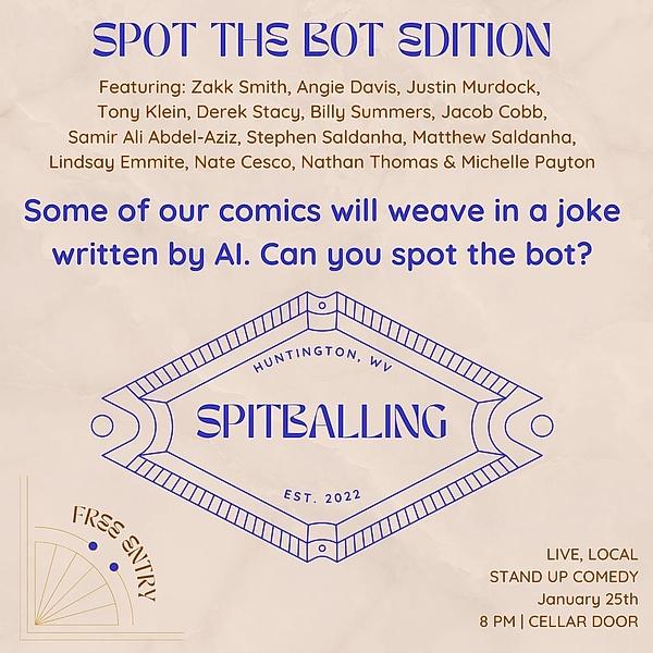 Spitballing - comedy show