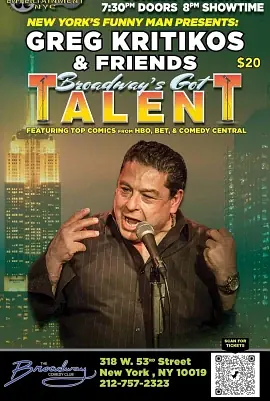 Broadway's Got Talent 1/28 - comedy show