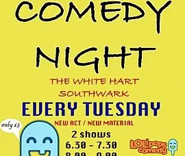 New Material Comedy Night at The White Hart