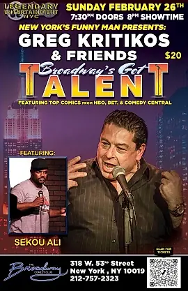 Broadway's Got Talent 2/26 8pm