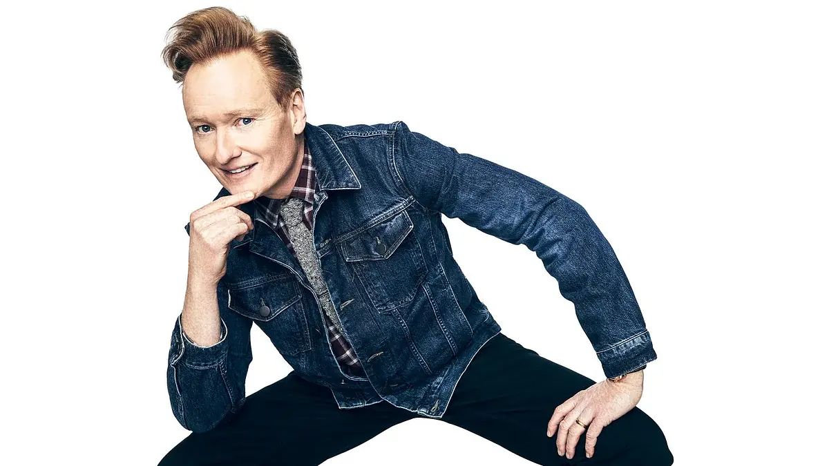 Conan O'Brien with The Vigodas
