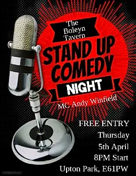 Comedy at the Boleyn Tavern
